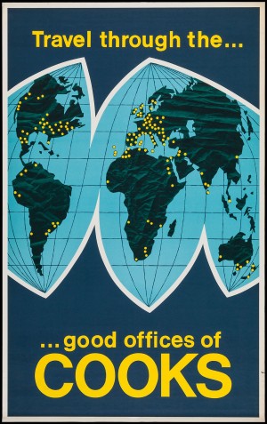 Cooks Travel Poster, 1954